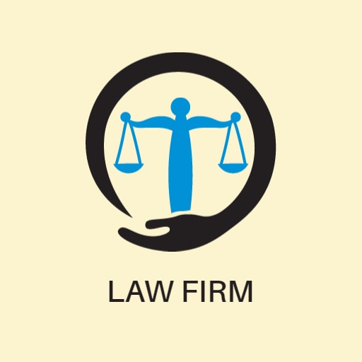 Lady Justice Emblem Logo Design 