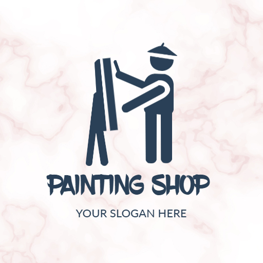 painting shop logo