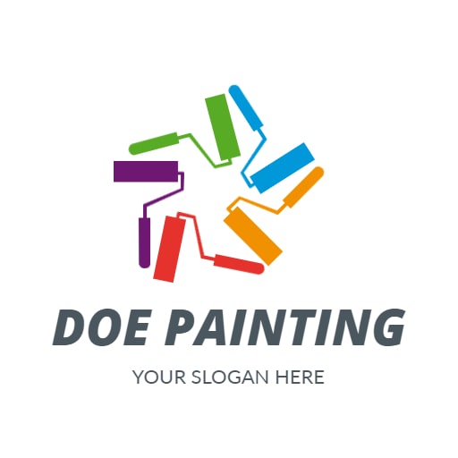 Paint Rollers theme logo