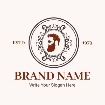 Elegance Nostalgic Clipper Cuts Vintage Logo