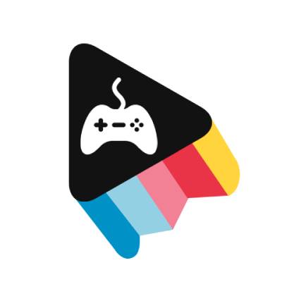Colorful Game Play Youtube Channel Logo