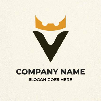 Royalty V Vintage Logo