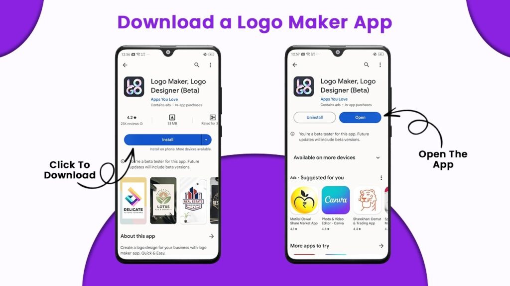  Download a Logo Maker- LogoWiz App