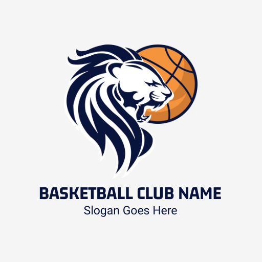 Blue Zodiac Team Mascote Basketball Logo Design