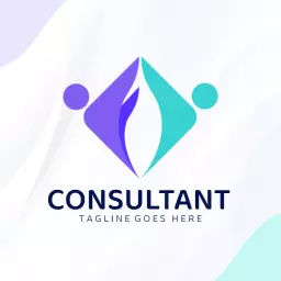 gradient abstract consulting company logo
