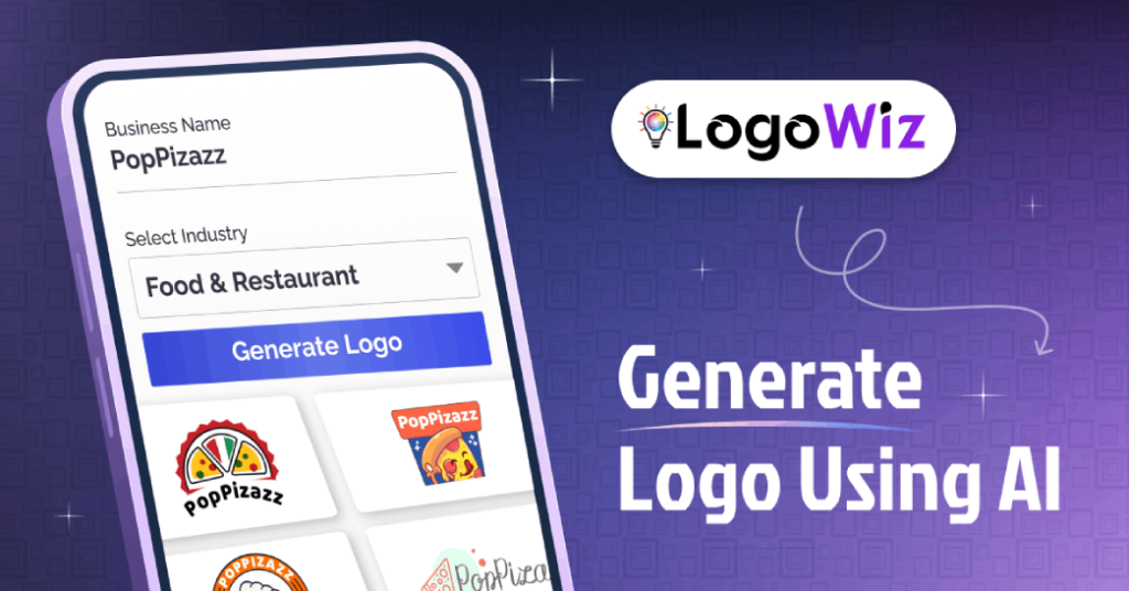 Generate logo using LogoWiz AI