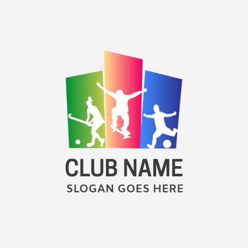 Collaborative Player Silhouettes for Multi-Sport Logo