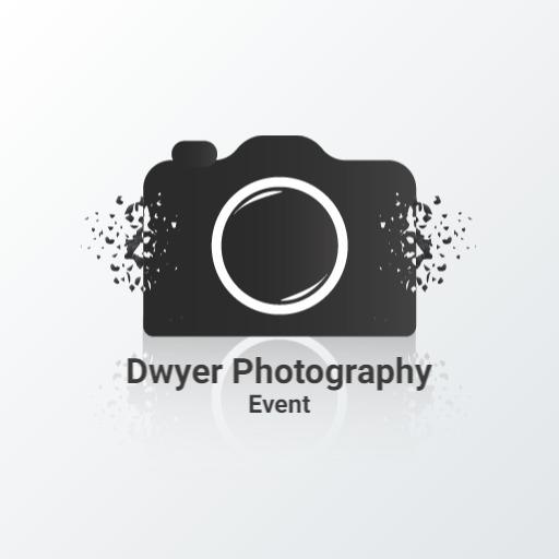 Black camera photography event logo template