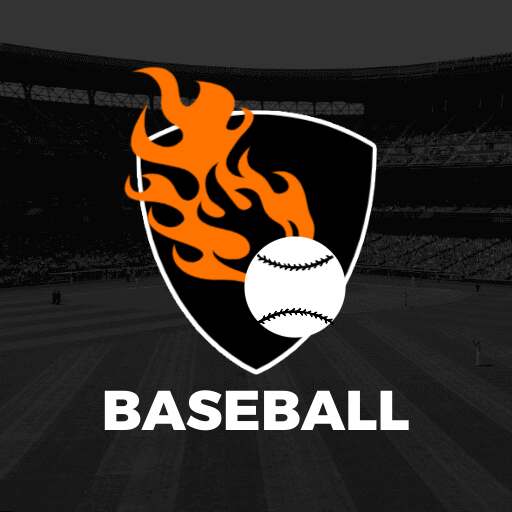 baseball logo in black design