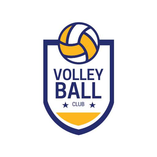 Volleyball Logo Template for Club