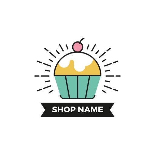 Retro Professional Cake Logo