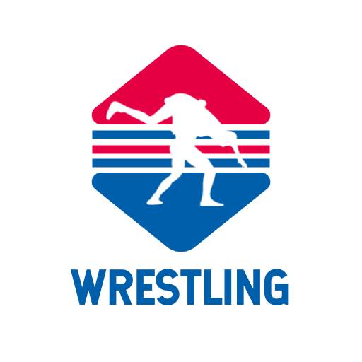 Silhouette Wrestling Logo Design