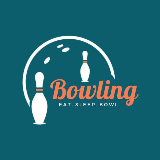 Retro Bowling Logo Design