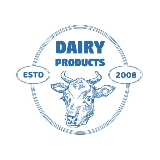 Heritage Dairy Logo Design Template