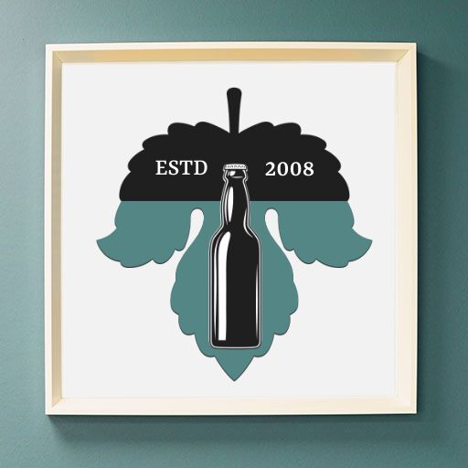 Heritage Wine Bottle Logo Design Template