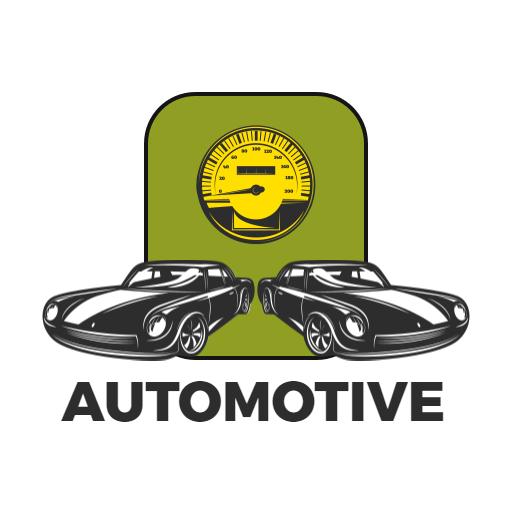 Garage logo in retro old theme
