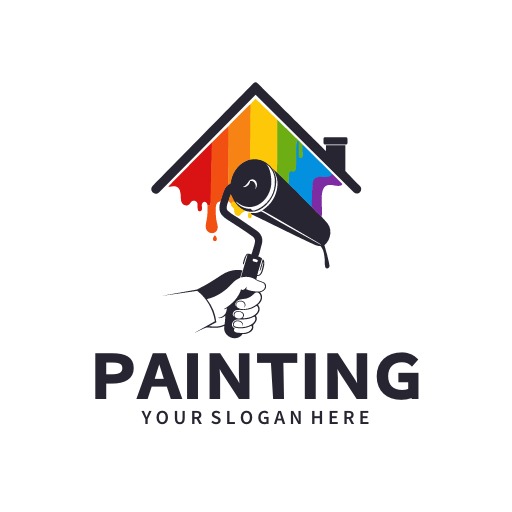 Vibrant Painting Logo Design Template