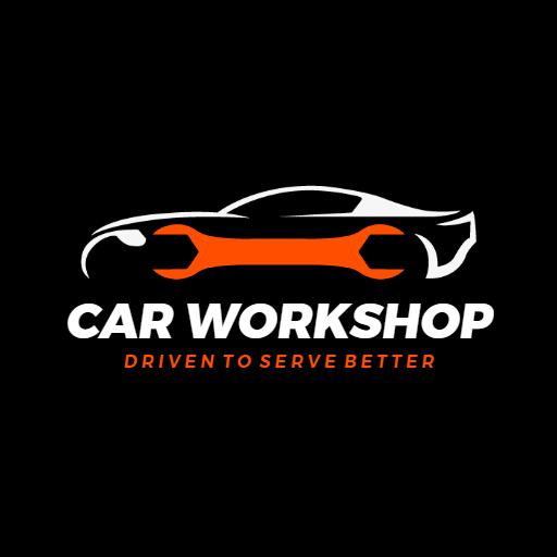Garage logo for car workshop 