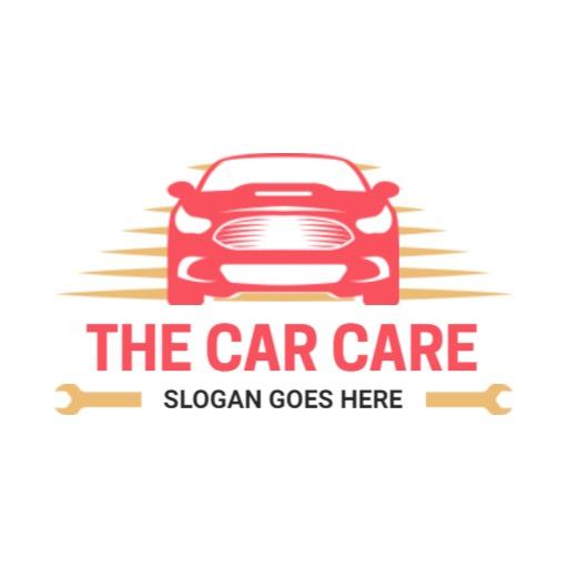 Car care garage logo design