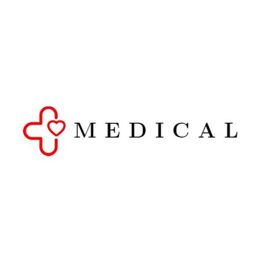 Minimal Cross Medical Logo