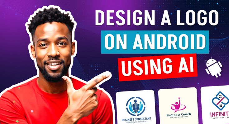 How to design a logo on Android using AI