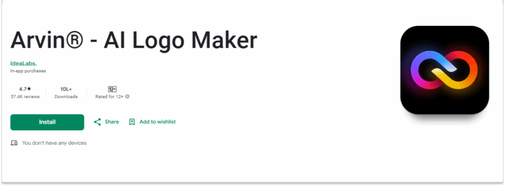 Arvin® – AI Logo Maker