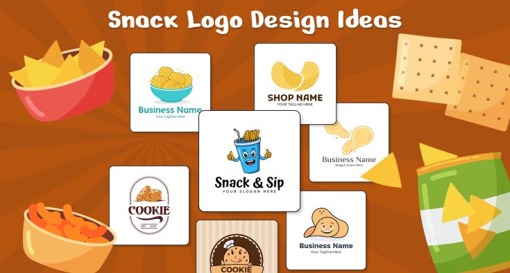 Snack logo design ideas