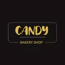 Candy logo with bakery shop