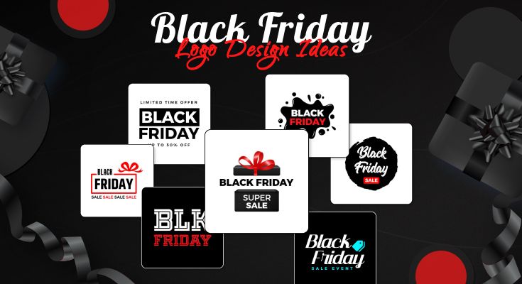 Black Friday logo design ideas