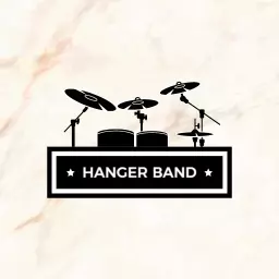 Minimal black band logo