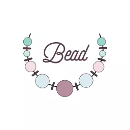 Colorful pastel necklace logo design