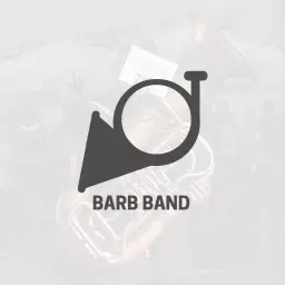 Minimal grey outline band logo