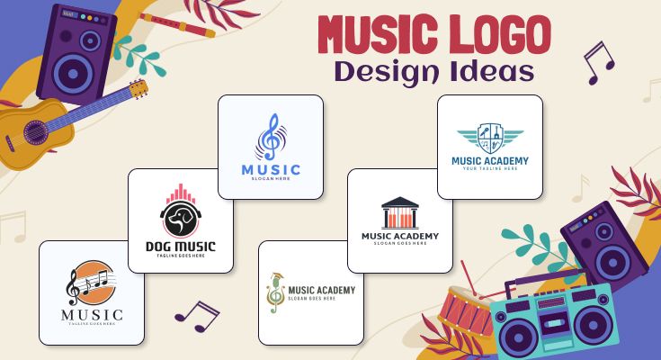 Music logo designs