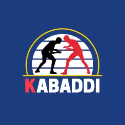 Simple blue kabaddi logo