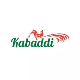 Red green kabaddi logo template
