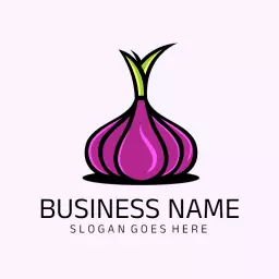 Minimalistic vegetable logo idea