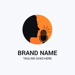 Modern music logo template