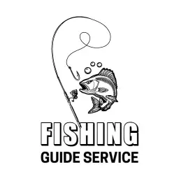 Black hook fishing logo