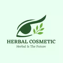 Green cosmetic logo design