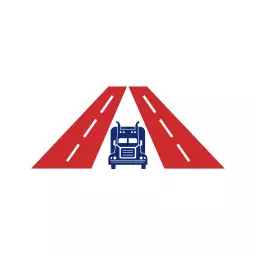Highway icon transport logo design