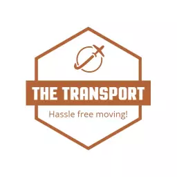 Retro badge transport logo